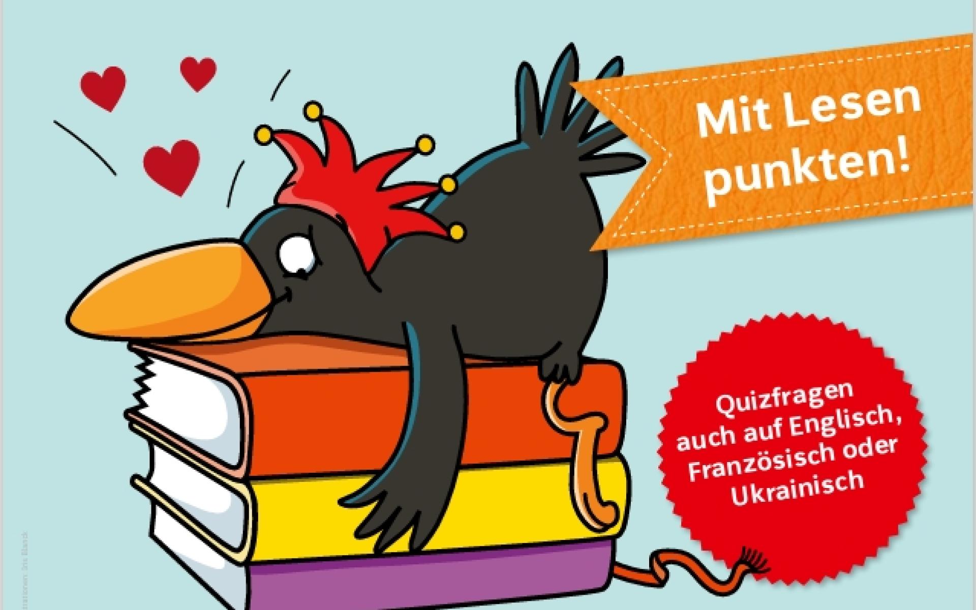 Antolin Prospekt Titelbild mit Krähe
