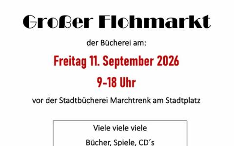 Handzettel Flohmarkt 